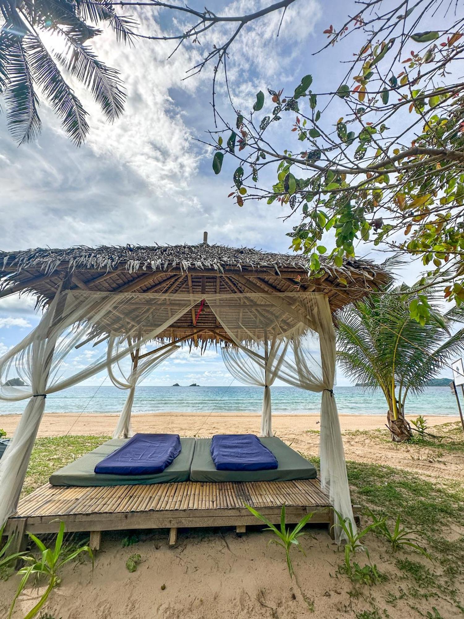 Eco Sanctuaries Nature Lodge Nacpan Beach, เอลนิโด ภายนอก รูปภาพ