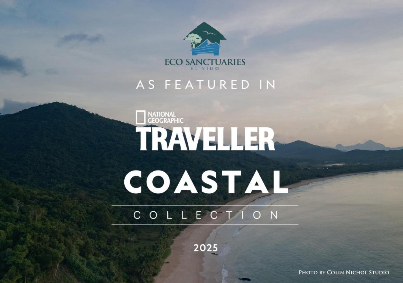 Eco Sanctuaries Nature Lodge Nacpan Beach, เอลนิโด ภายนอก รูปภาพ